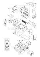 Деталировка(Запчасти) Makita VC4210L