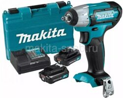 Гайковерт ударный аккумуляторный Makita TW161DWAE