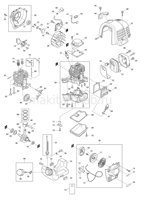 Деталировка(Запчасти) Makita EW1060H