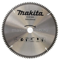 Пильный диск для алюминия Makita D-81963