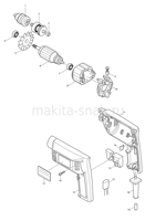 Деталировка(Запчасти) Makita 6501