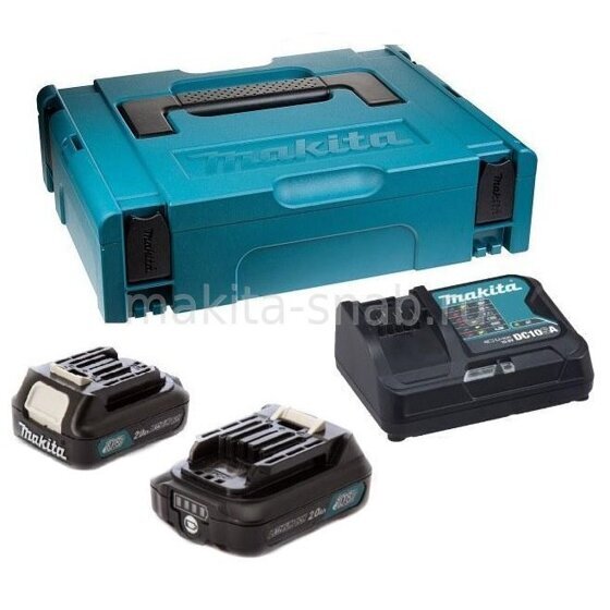 Набор PowerPack BL1020 – 2 шт + зарядное устройство DC10SA Makita 197660-8