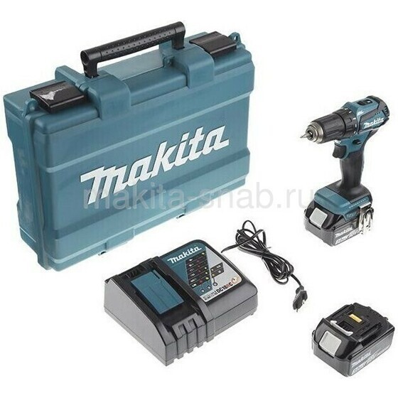 Аккумуляторная дрель-шуруповерт Makita DDF483RFE