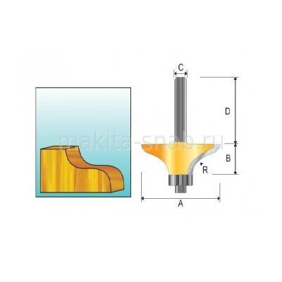 Фреза фигирейная горизонтальная Makita D-11885 1633811863