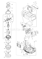 Деталировка(Запчасти) Makita VC2211M