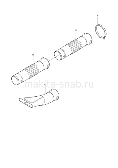 Деталировка(Запчасти) Makita BHX2501 1227297905