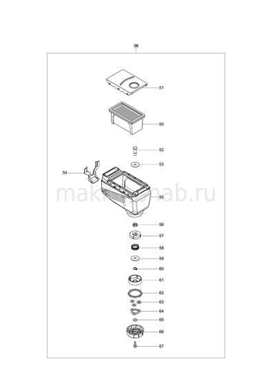 Деталировка(Запчасти) Makita DX09 1245744305