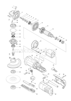 Деталировка(Запчасти) Makita 9565P