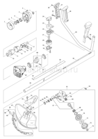 Деталировка(Запчасти) Makita EM4350UH