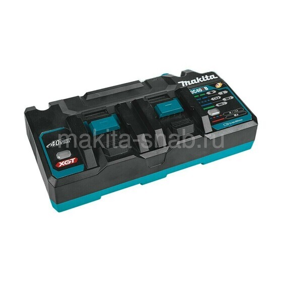 Зарядное устройство (быстрое 2 порта) DC40RB XGT Makita 191N10-3