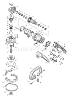 Деталировка(Запчасти) Makita PC5000C