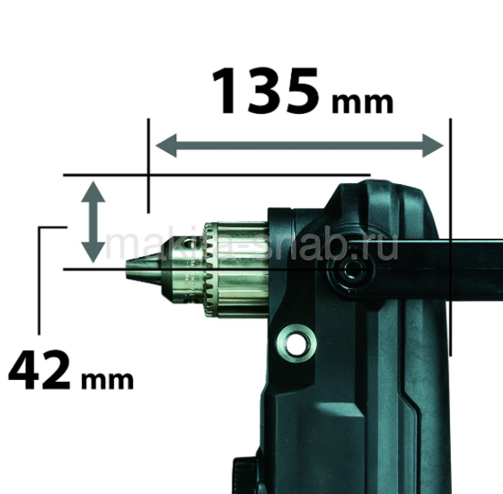 Дрель угловая XGT Makita DA001GZ 2603307707