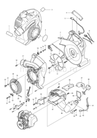 Деталировка(Запчасти) Makita BHX2501