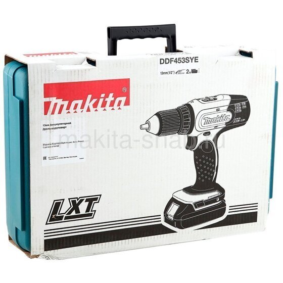 Аккумуляторная дрель-шуруповерт Makita DDF453SYE 1476548103