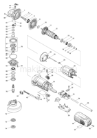 Деталировка(Запчасти) Makita GA4040C