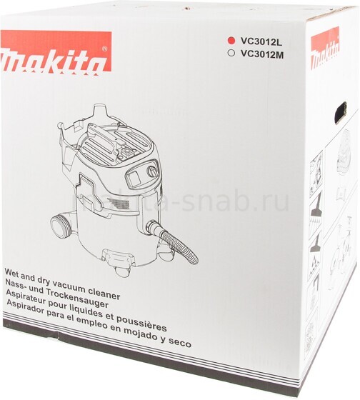 Универсальный пылесос Makita VC3012L 3245428311