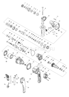 Деталировка(Запчасти) Makita HR1841F