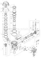 Деталировка(Запчасти) Makita AN935H