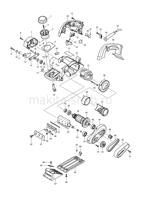 Деталировка(Запчасти) Makita KP0810