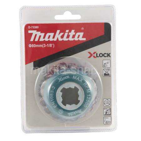 Щетка проволочная чашечная X-lock Makita D-73380 2145324306