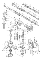 Деталировка(Запчасти) Makita HR3000C