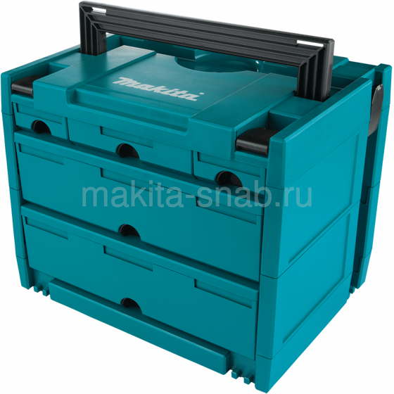 Кейс MAKPAC 5 выдвижных отсека Makita P-84349