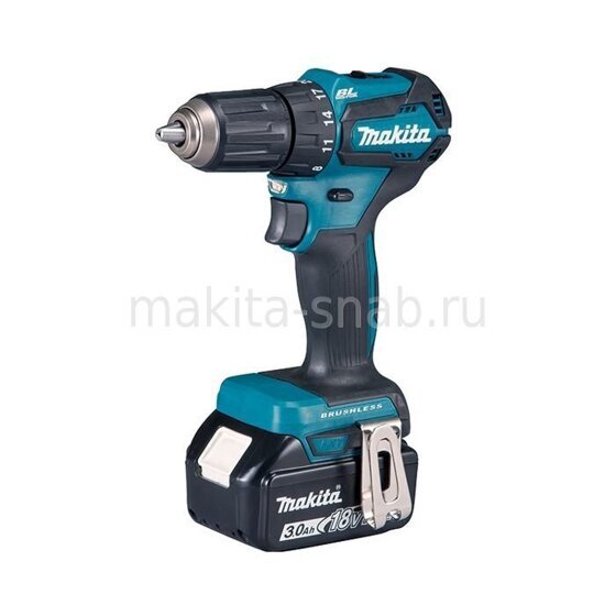 Аккумуляторная дрель-шуруповерт Makita DDF483RFE 1613985063