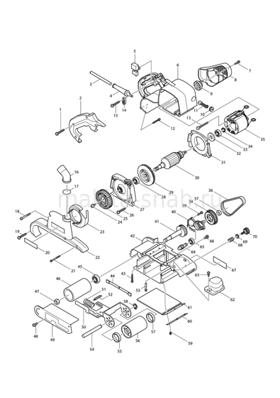 Деталировка(Запчасти) Makita 9403