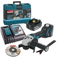 Аккумуляторная углошлифовальная машина Makita DGA506RME