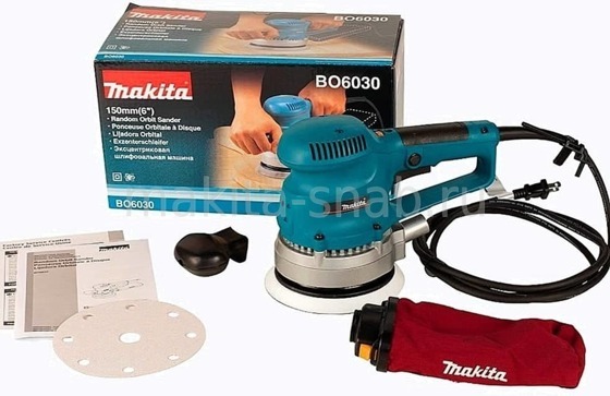 Эксцентриковая шлифмашина Makita BO6030 1035219105