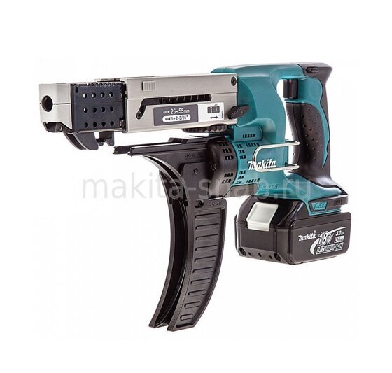 Аккумуляторный магазинный шуруповерт Makita DFR550RFE (1)