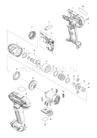 Деталировка(Запчасти) Makita TW141D