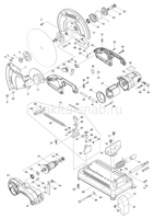 Деталировка(Запчасти) Makita LW1401