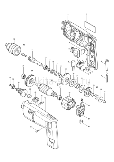 Деталировка(Запчасти) Makita 6310