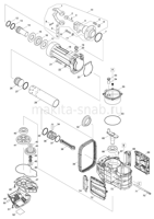 Деталировка(Запчасти) Makita HM1802