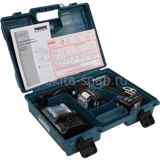 Аккумуляторная дрель-шуруповерт Makita DF331DWME 1121163505