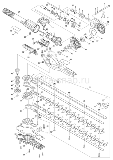 Деталировка(Запчасти) Makita 198582-5