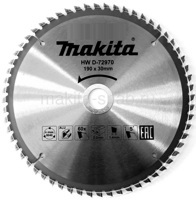 Пильный диск для алюминия Makita D-72970