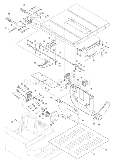 Деталировка(Запчасти) Makita 2704N 1142384905