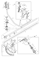 Деталировка(Запчасти) Makita EM2650UH