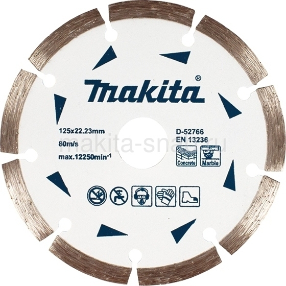 Алмазный диск сухой рез , для бетона Эконом Makita D-52766