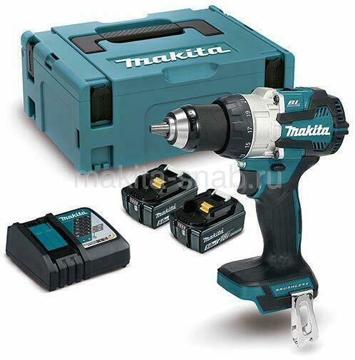 Аккумуляторная Ударная дрель-шуруповерт Makita DHP489RTJ