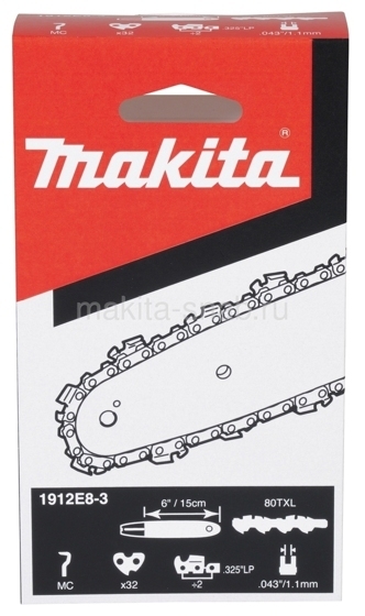 Цепь 15см Makita 1912E8-3 3476293310