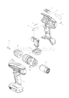 Деталировка(Запчасти) Makita HP347D