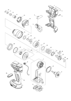 Деталировка(Запчасти) Makita DTD147