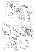 Деталировка(Запчасти) Makita BFR440