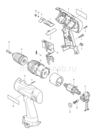 Деталировка(Запчасти) Makita 6317D