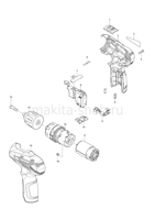 Деталировка(Запчасти) Makita HP330D