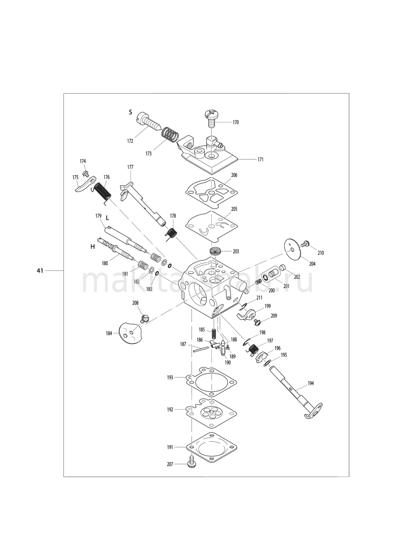 Деталировка(Запчасти) Makita EA3202S 1246190305