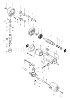 Деталировка(Запчасти) Makita JN1601